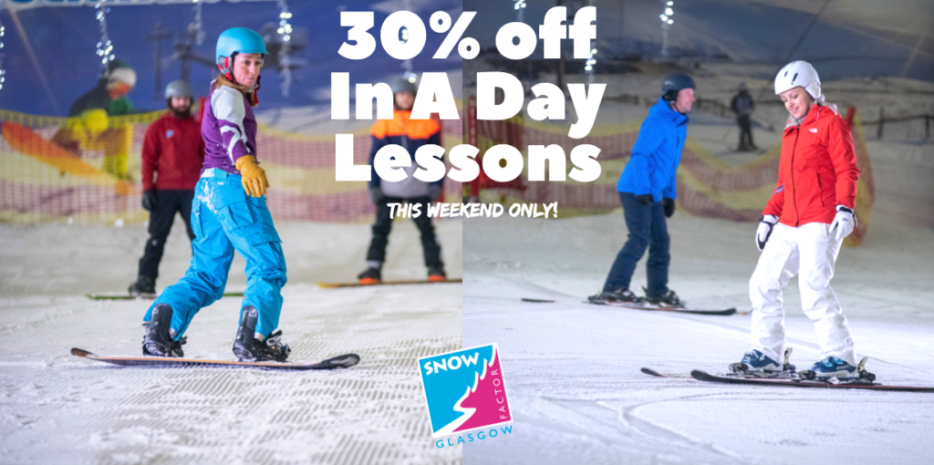 Learn to Ski or Snowboard, this weekend and save 30%!
